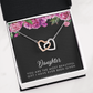 Daughter Gift From Mom Dad, Father & Daughter Gift, Mother Daughter Necklace, Gift for Daughter, Present for Birthday, To My Daughter