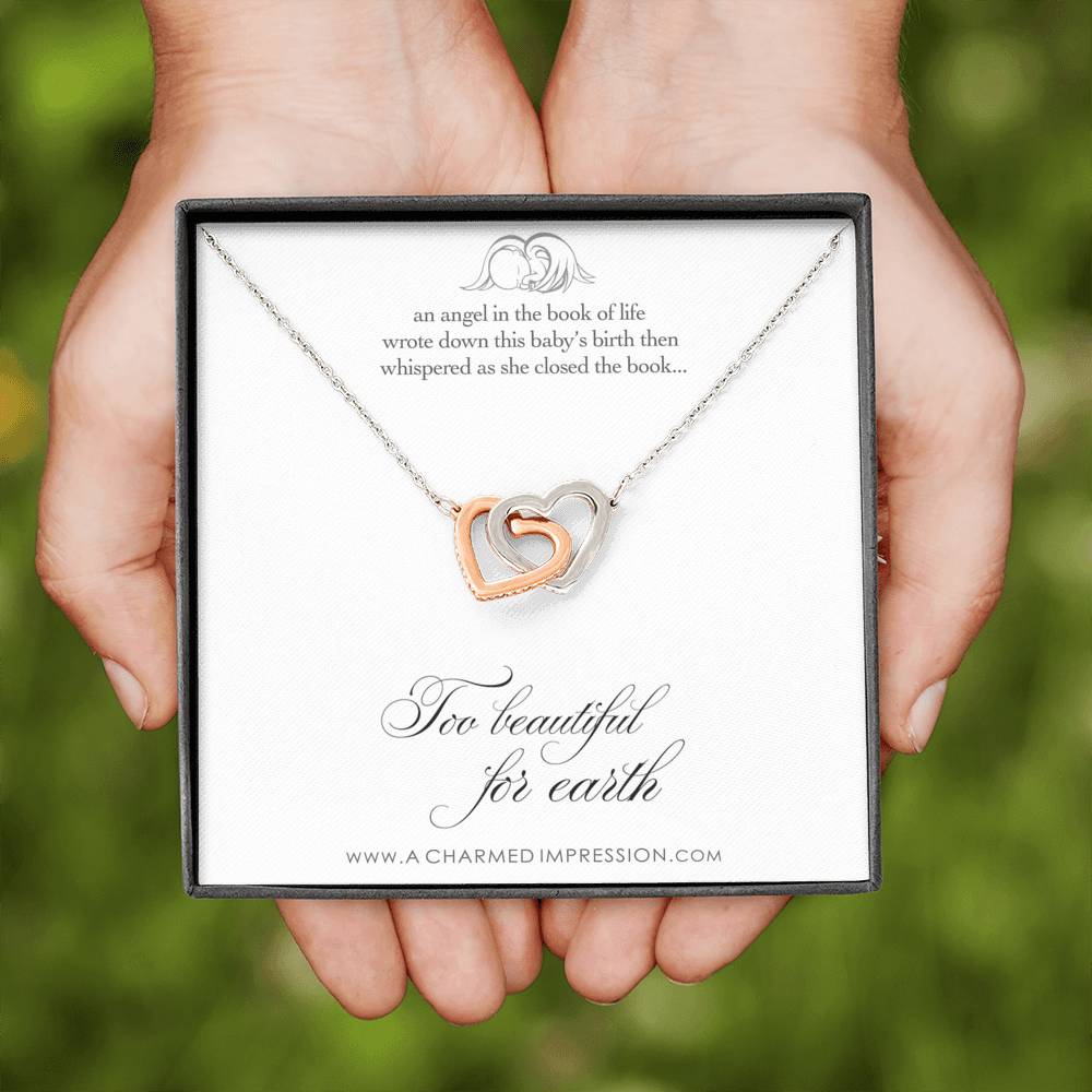 Grief Necklace, Miscarriage Gift, Infant Loss Necklace, Miscarriage Necklace, Sympathy Necklace, Child Loss Remembrance, Baby Loss