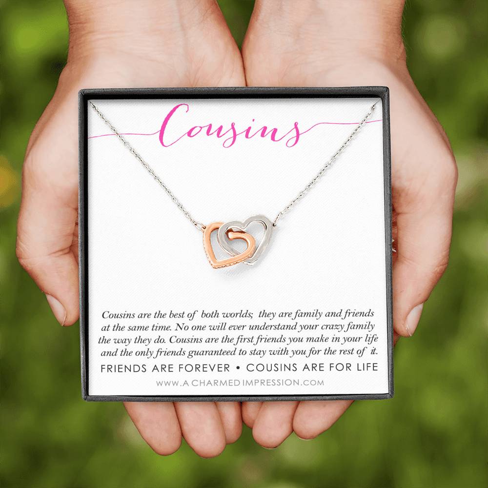 Gift for Cousin Gifts, Cousin Necklace, Cousin Christmas gifts for Cousins gift Idea, Cousin Best Friend Cousin Birthday Gift
