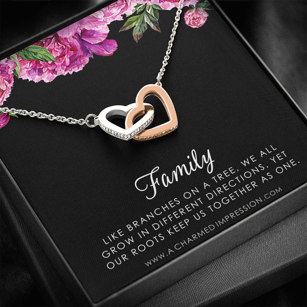 Family Necklace, Family Jewelry, Mother Daughter Necklace, Gift for Mom, Gift for Daughter, Grandmother Gift, Mother Necklace, Daughter Necklace