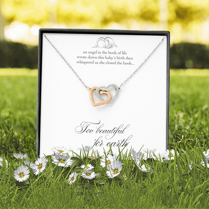 Grief Necklace, Miscarriage Gift, Infant Loss Necklace, Miscarriage Necklace, Sympathy Necklace, Child Loss Remembrance, Baby Loss