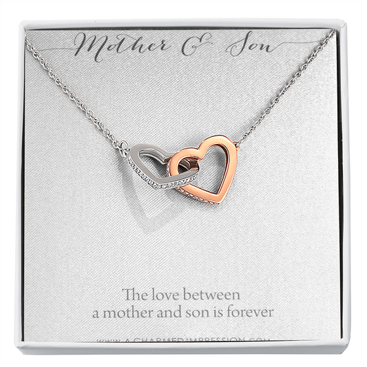 Gifts for Mom Jewelry, Mother and Son Necklace, Boy Mom Gift, Mom Gift from Son, Mother of the Groom, Mother's Day Birthday