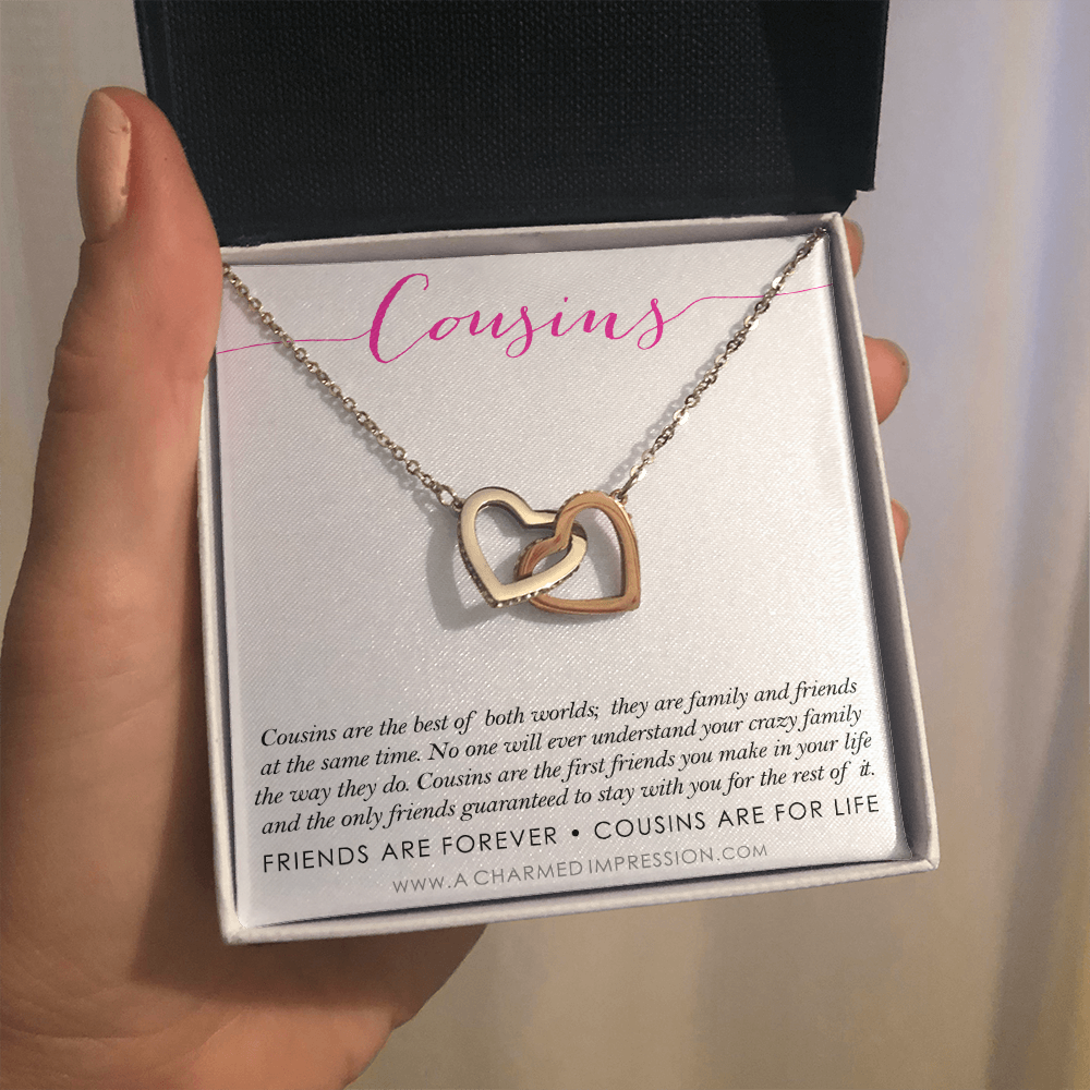 Gift for Cousin Gifts, Cousin Necklace, Cousin Christmas gifts for Cousins gift Idea, Cousin Best Friend Cousin Birthday Gift
