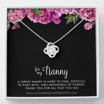 Nanny Gift, Gift for Nanny Necklace, Nanny Appreciation Gift, Necklace Gift for Nanny, Nanny Jewelry, Nanny Gift Idea, For My Nanny