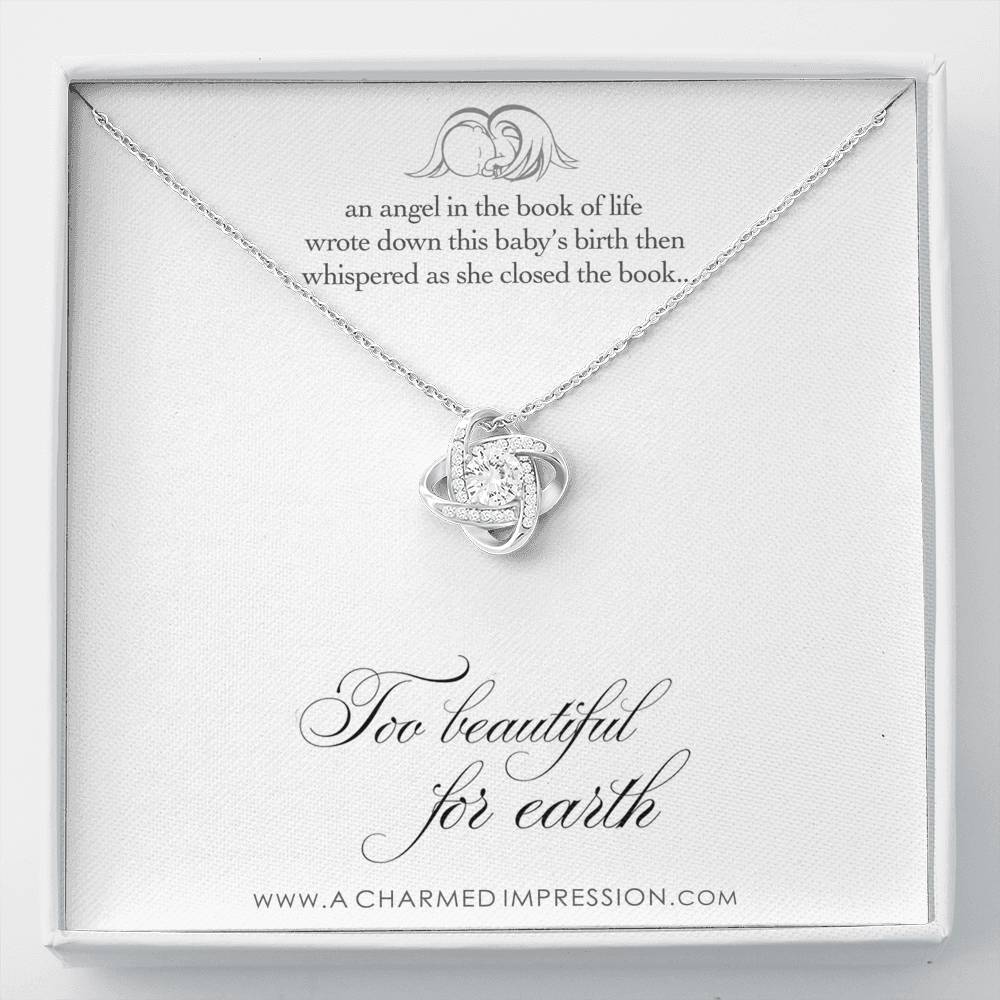 Miscarriage Gift, Infant Loss Necklace, Miscarriage Necklace, Sympathy Necklace, Grief Necklace, Child Loss Remembrance, Baby Loss