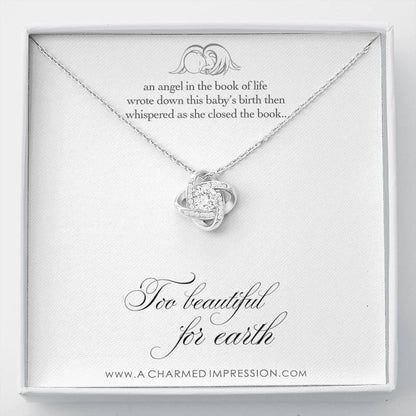 Miscarriage Gift, Infant Loss Necklace, Miscarriage Necklace, Sympathy Necklace, Grief Necklace, Child Loss Remembrance, Baby Loss