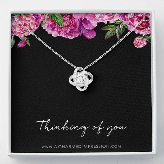 Thinking Of You Gift, Thinking of you Necklace, Just Because Gift, Thinking of you Jewelry, Missing You Gift, Missing You Necklace