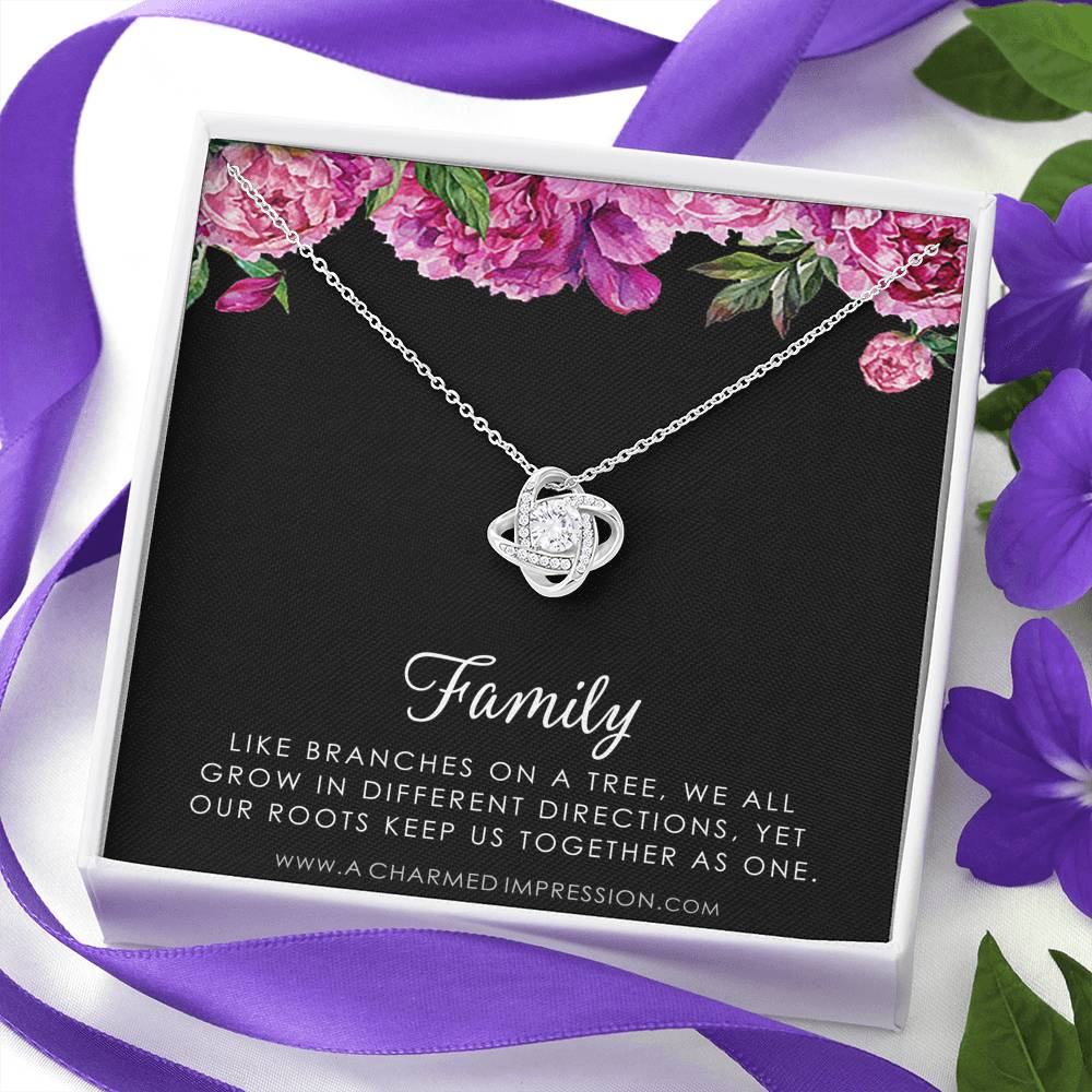 Family Necklace, Family Jewelry, Mother Daughter Necklace, Gift for Mom, Gift for Daughter, Grandmother Gift, Mother Necklace, Daughter Necklace