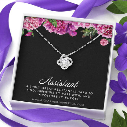 Gift Assistant, Assistant Gift, Assistant Appreciation, Leaving Gift for Assistant, Assistant Necklace, Thank you Gift for Assistant