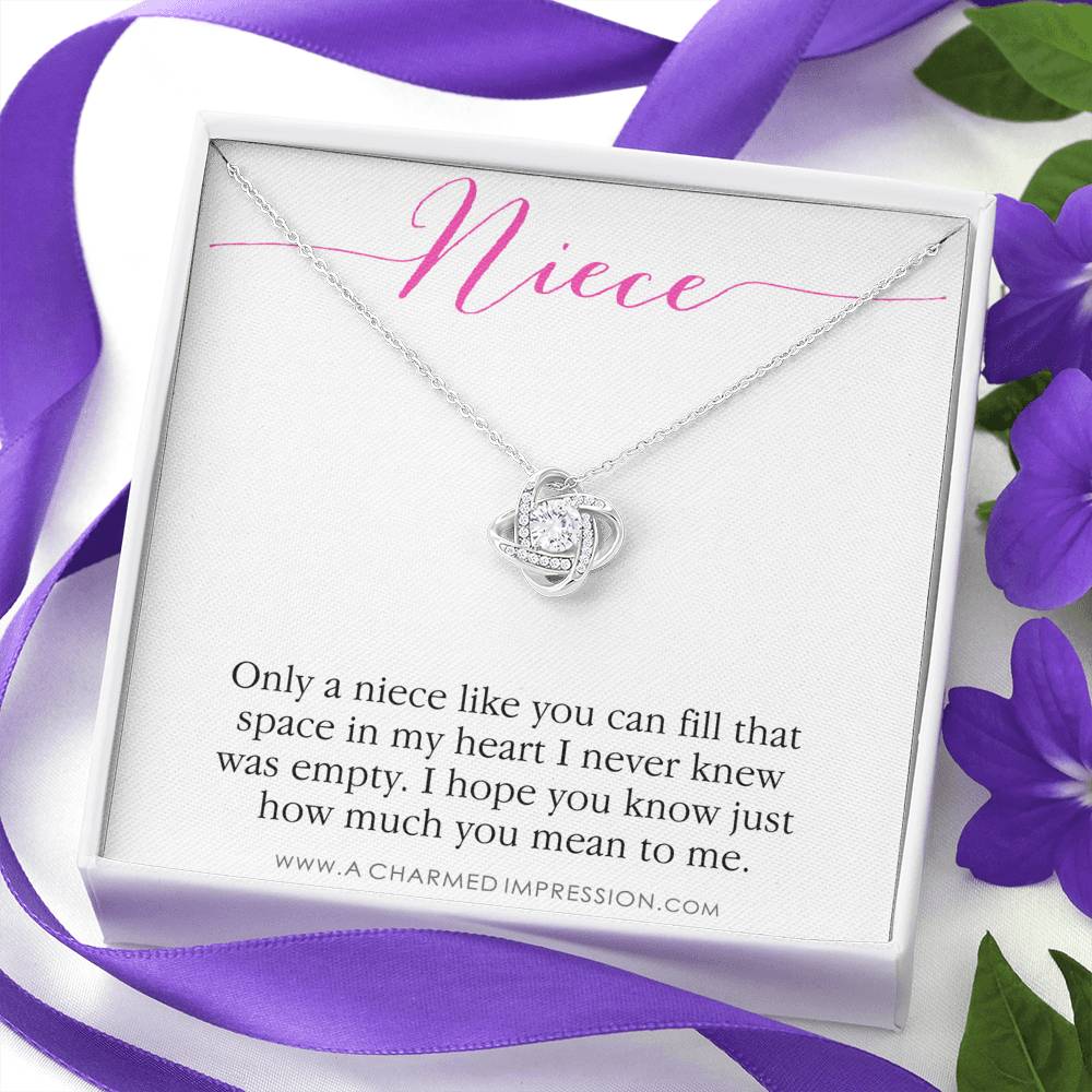 Niece Gift from Aunt, Gift for Niece Necklace, Niece Jewelry, Niece Wedding Gift, Niece Confirmation, Niece Birthday Gift ideas