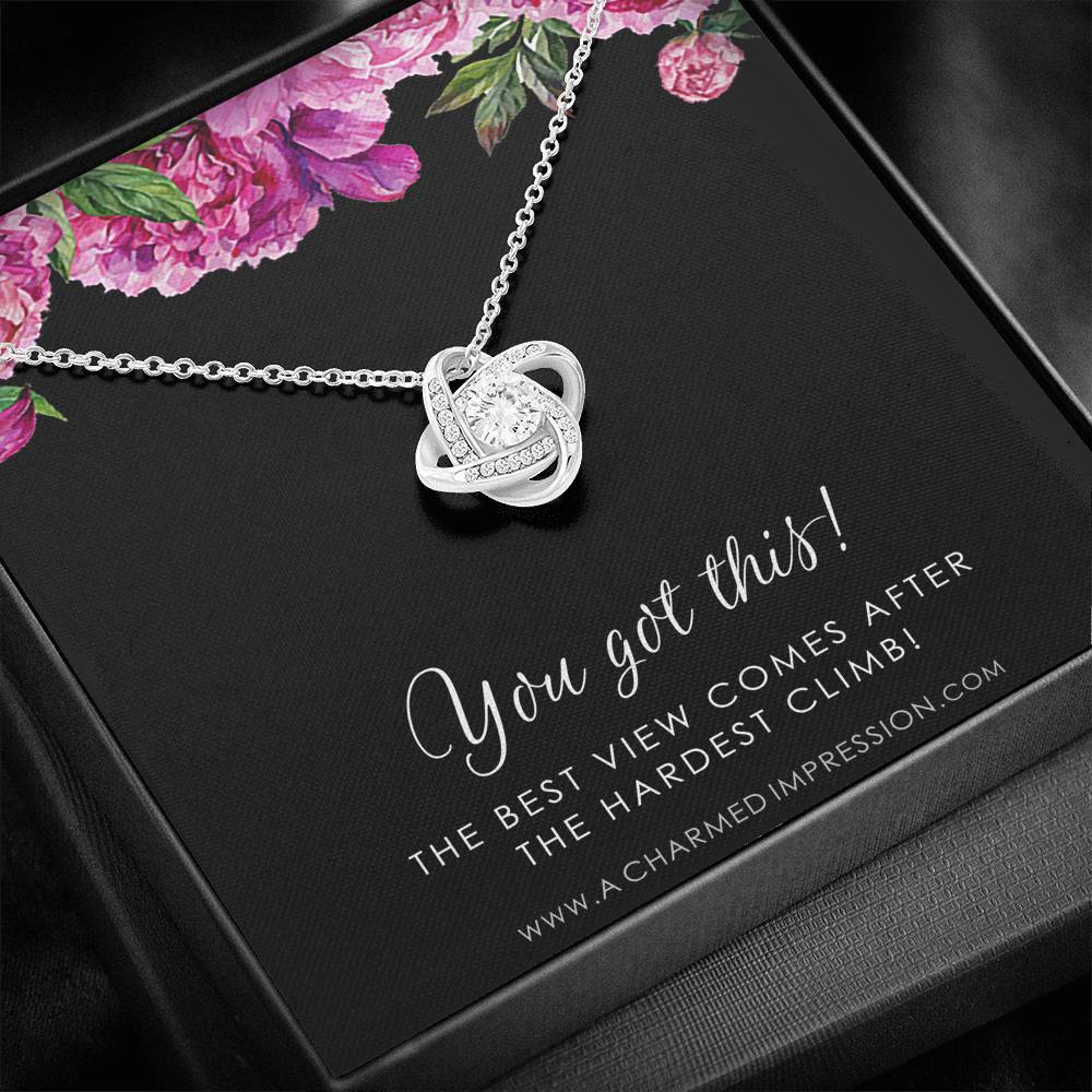 Strength Necklace, Depression, Mental Health, Cancer Survivor Necklace, Breast Cancer Survivor, Infertility Miscarry Gift, Fertility Wish