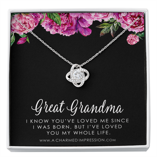 Great Grandma Gift, Great Grandmother Jewelry, Great Granddaughter Gift, Great Granddaughter Birthday Gift, Mothers Day