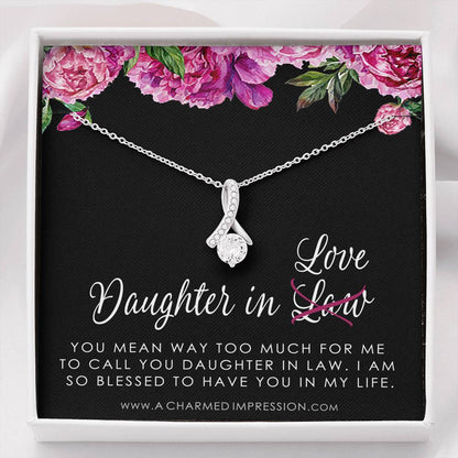 Daughter in Law, Gift for Bride, Gift from Mother in Law, Wedding Gift, Daughter to be, Welcome to the Family, Unbiological Child Gift