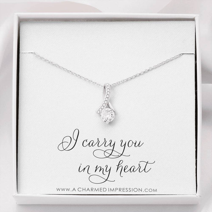 Distance necklace 2025 for couples