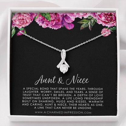 Niece Gift from Aunt, Gift for Niece Necklace, Niece Jewelry, Niece Wedding Gift, Niece Confirmation, Niece Birthday Gift ideas