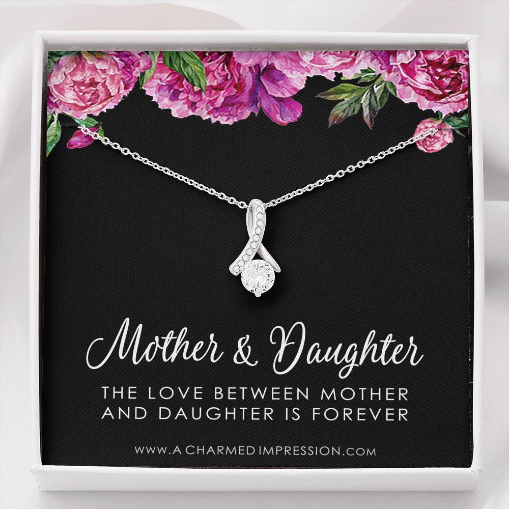 Mother Daughter Necklace, Mom Necklace, Mother's Day Gift from Daughter, Mom to Daughter Gift, Daughter to Mom Gift