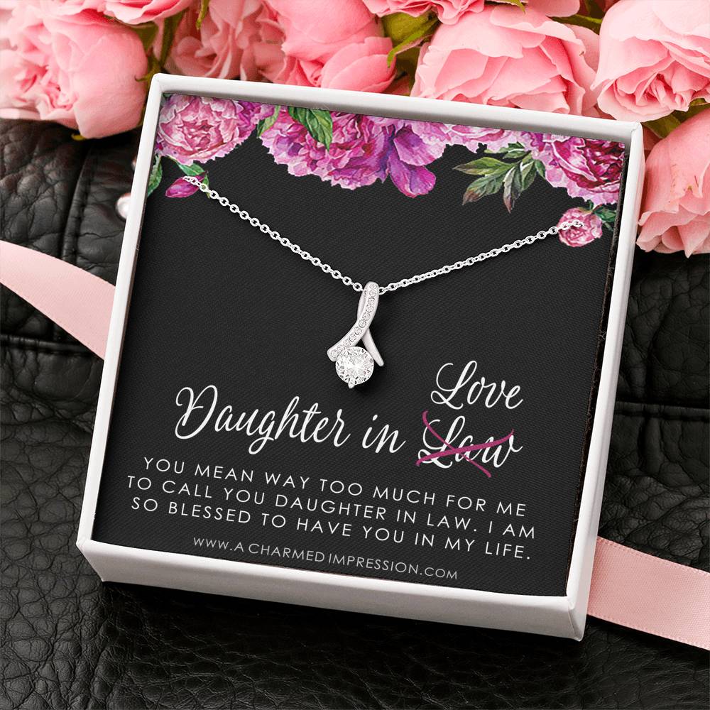 Daughter in Law, Gift for Bride, Gift from Mother in Law, Wedding Gift, Daughter to be, Welcome to the Family, Unbiological Child Gift