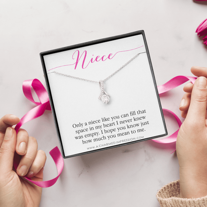 Niece Gift from Aunt, Gift for Niece Necklace, Niece Jewelry, Niece Wedding Gift, Niece Confirmation, Niece Birthday Gift ideas