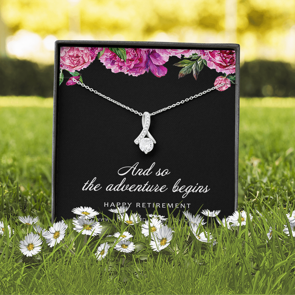 Retirement Gifts for Women, Leave Job Gift, Teacher Retirement Gift, Goodbye Gift, Jewelry from Co-worker