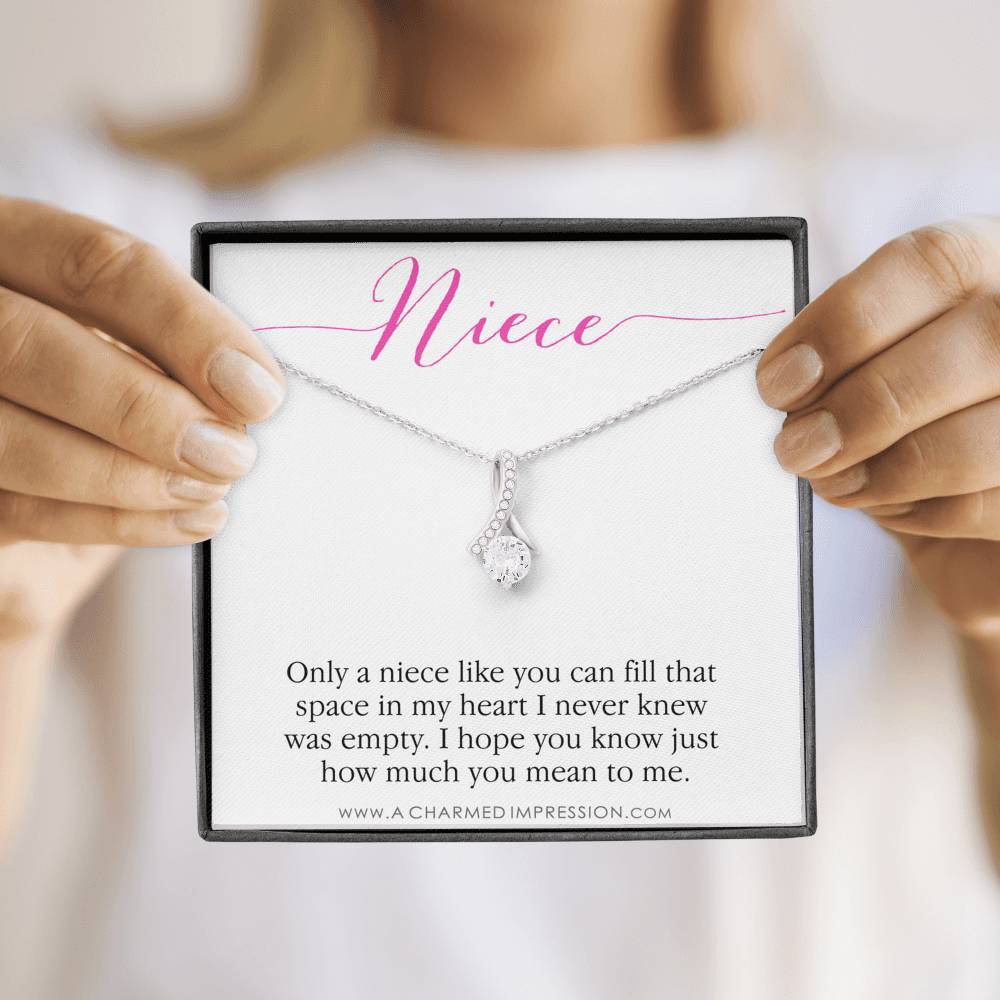 Niece Gift from Aunt, Gift for Niece Necklace, Niece Jewelry, Niece Wedding Gift, Niece Confirmation, Niece Birthday Gift ideas