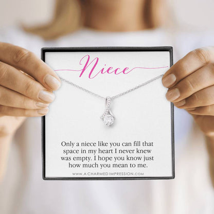 Niece Gift from Aunt, Gift for Niece Necklace, Niece Jewelry, Niece Wedding Gift, Niece Confirmation, Niece Birthday Gift ideas