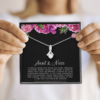 Niece Gift from Aunt, Gift for Niece Necklace, Niece Jewelry, Niece Wedding Gift, Niece Confirmation, Niece Birthday Gift ideas