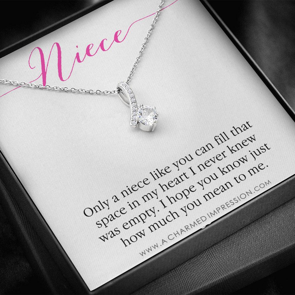 Niece Gift from Aunt, Gift for Niece Necklace, Niece Jewelry, Niece Wedding Gift, Niece Confirmation, Niece Birthday Gift ideas
