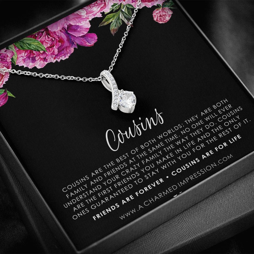 Gift for Cousin Gifts, Cousin Necklace, Cousin Christmas gifts for Cousins gift Idea, Cousin Best Friend Cousin Birthday Gift