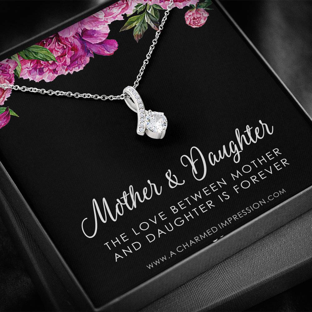 Mother Daughter Necklace, Mom Necklace, Mother's Day Gift from Daughter, Mom to Daughter Gift, Daughter to Mom Gift