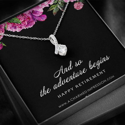 Retirement Gifts for Women, Leave Job Gift, Teacher Retirement Gift, Goodbye Gift, Jewelry from Co-worker