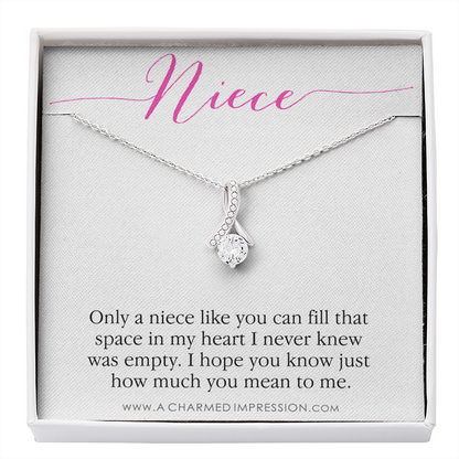 Niece Gift from Aunt, Gift for Niece Necklace, Niece Jewelry, Niece Wedding Gift, Niece Confirmation, Niece Birthday Gift ideas