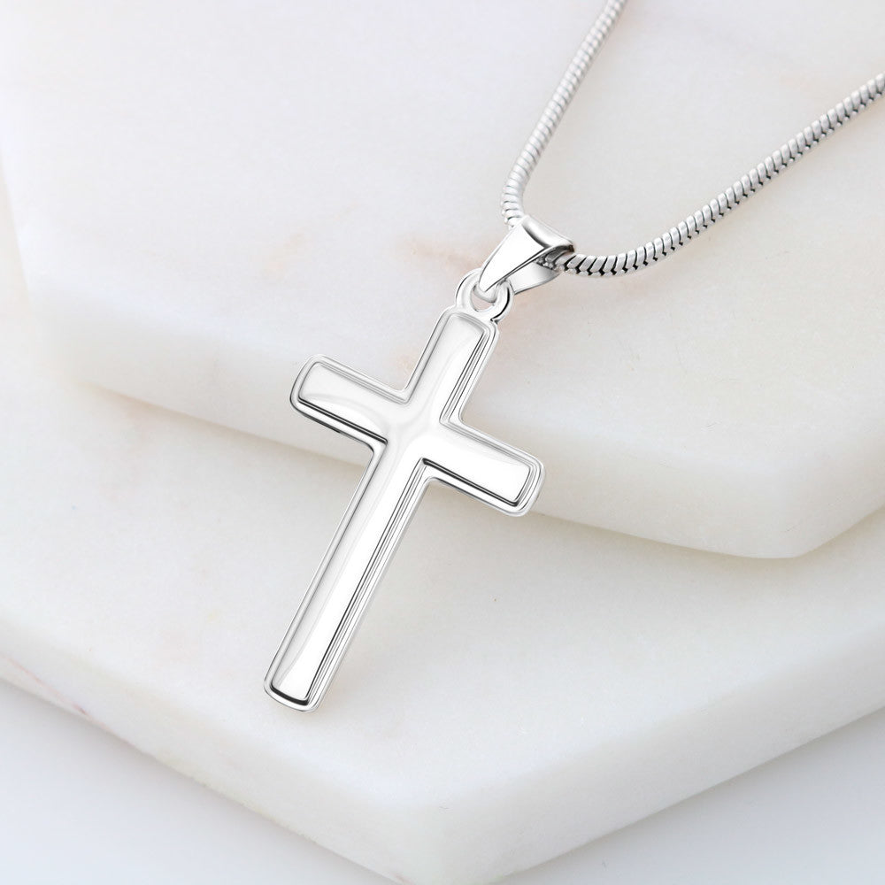 Confirmation - Spiritual Journey Artisan Cross Necklace Confirmation Card, Gifts, Baptism Gift, Presents, Jewelry, Boy Confirmation, Girl