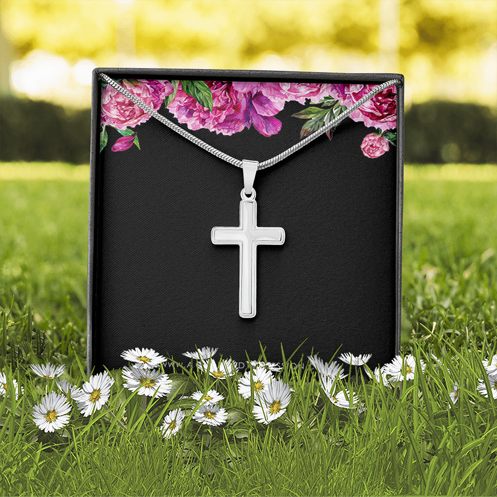 Confirmation - Spiritual Journey Artisan Cross Necklace Confirmation Card, Gifts, Baptism Gift, Presents, Jewelry, Boy Confirmation, Girl