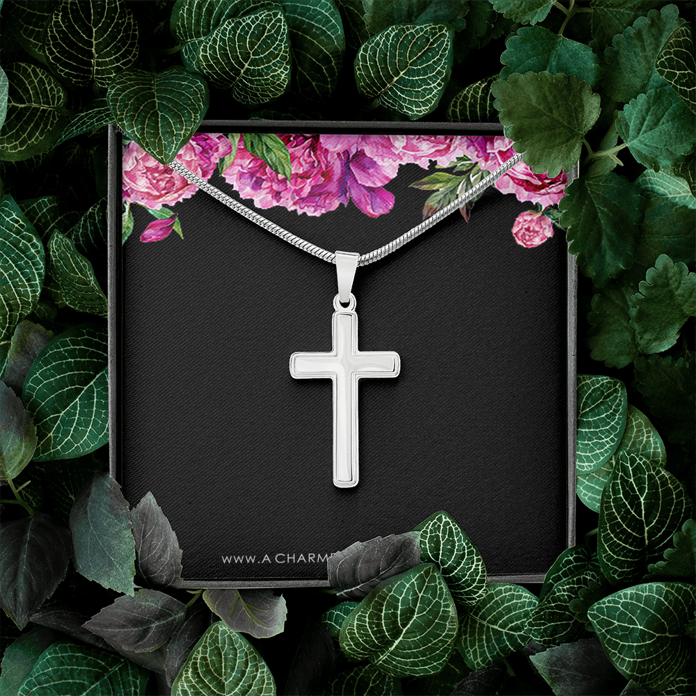 Confirmation - Spiritual Journey Artisan Cross Necklace Confirmation Card, Gifts, Baptism Gift, Presents, Jewelry, Boy Confirmation, Girl