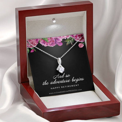 Retirement Gifts for Women, Leave Job Gift, Teacher Retirement Gift, Goodbye Gift, Jewelry from Co-worker