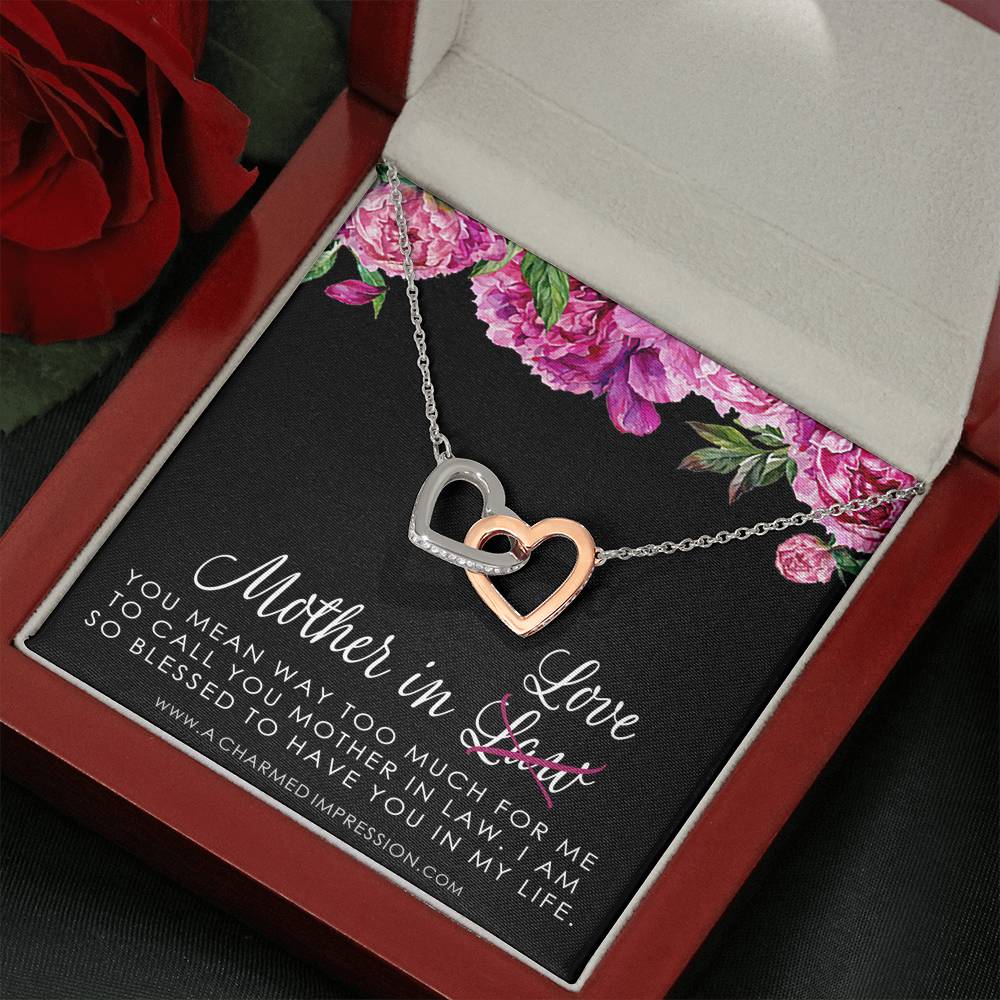 Sentimental Mother In Law Wedding Gift From Bride, Mother of the Groom Necklace, Future Mother in Law Wedding Gift, Gift For Mother-In-Law