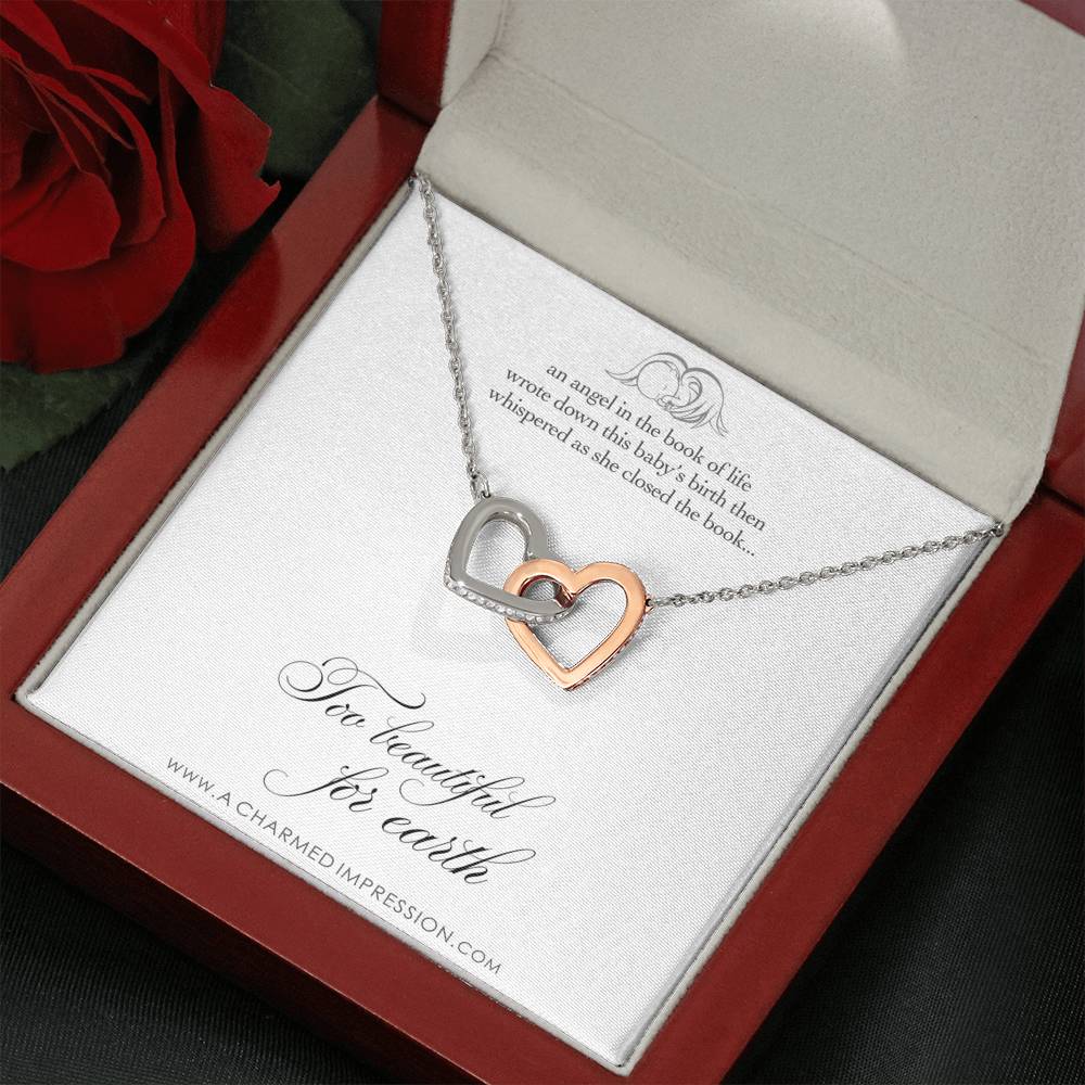 Grief Necklace, Miscarriage Gift, Infant Loss Necklace, Miscarriage Necklace, Sympathy Necklace, Child Loss Remembrance, Baby Loss