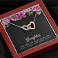 Daughter Gift From Mom Dad, Father & Daughter Gift, Mother Daughter Necklace, Gift for Daughter, Present for Birthday, To My Daughter