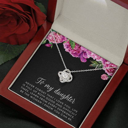 Daughter Gift From Mom Dad, Father & Daughter Gift, Mother Daughter Necklace, Gift for Daughter, Present for Birthday, To My Daughter